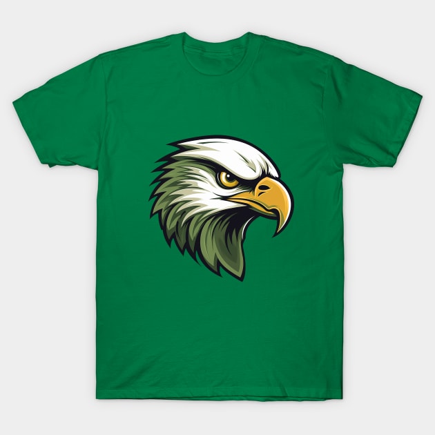 Eagle Green T-Shirt by DavidLoblaw